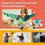 Joc Educativ STEM National Geographic puzzle 3D Avioane care se intorc la 360 grade 20 piese